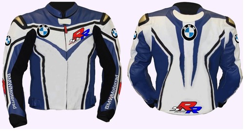 Bmw veste cuir moto - en, de