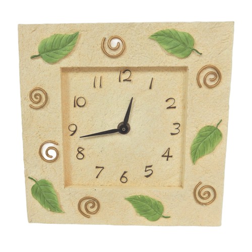Pendule horloge murale resine - pendule,