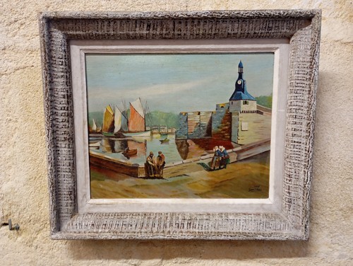 Peinture année huile sur - 50,