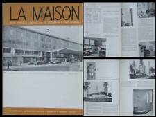 LA MAISON N°11 1958 GARE LIEGE, EGAU, ALVAR AALTO, VUOSENNISKA, GYLLENE RATTEN