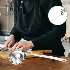  Louche À Soupe En Acier Inoxydable Cuillere Sauteur Cuillère Passoire