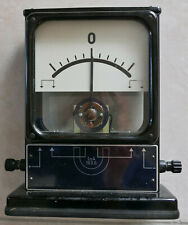 old Bakelite ART DECO Industrial AMMETER Scientific Measuring Device