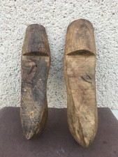 Anciennes formes à chaussures en bois / Embauchoirs / Cordonnerie / Déco