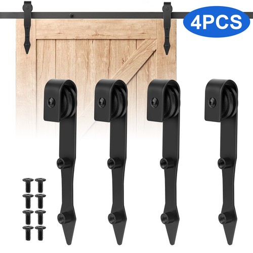 Sliding barn wood door - 4x,