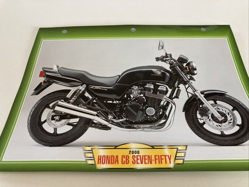 Honda cb750 seven fifty - fifty, 2000