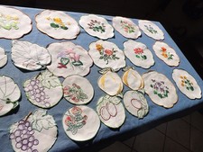 lot de 26 napperons couleurs