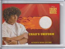 2007 High School Musical Corbin Bleu as CHAD Authentic Movie Costume Card RARE