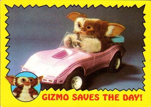 Gremlins topps picture card - topps,