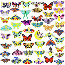 48 Pcs Embroidered Butterfly