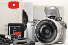 [US Duty Paid] SONY Alpha NEX-5R Argent Anglais OK ! avec objectif 16-50mm en...