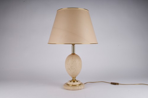 Lampe oeuf autruche - oeuf, vintage