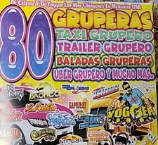 Usb Con Musica 80 Gruperas  Usb Con 4.000 Canciones En Uno De 16 GB