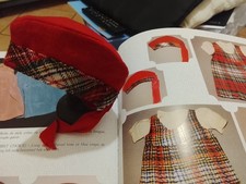 ancien chapeau de poupée