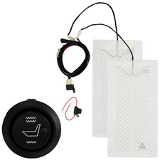 Kit de chauffe-sièges auto universel 2 chauffe-mattes universels avec montage an