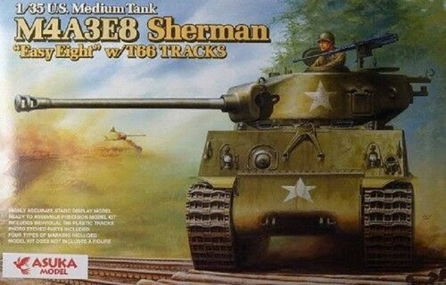 Medium tank m4a3e8 - tank,