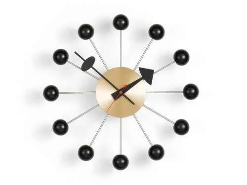 Grande horloge murale - , boule