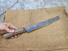 ANTIQUE GERMAN HAND FORGED KNIFE MACHETTE VINTAGE
