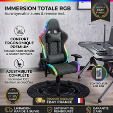 Chaise de Bureau LED RGB