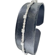 bracelet diamant 1,80 ct K18WG