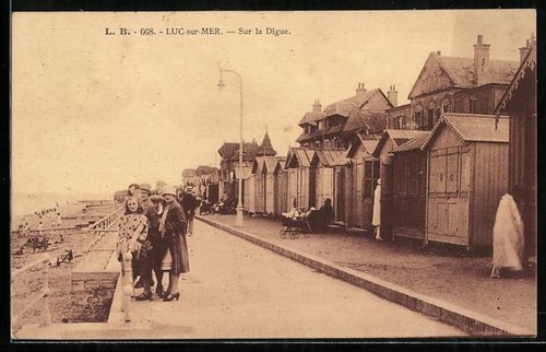 Cpa luc sur mer - cpa,