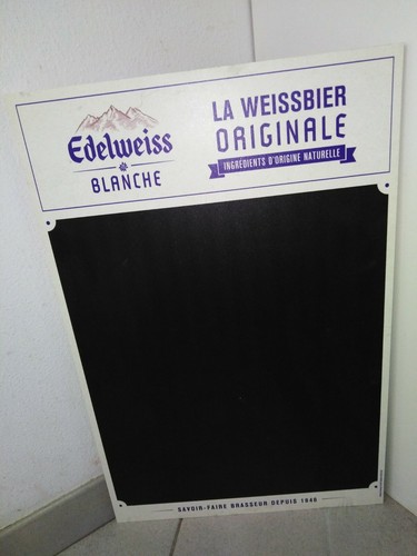Cadre ardoise plaque edelweiss - ardoise,