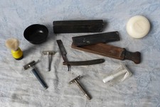 #Rasoir# Divers accessoires pour Rasage, Bol, Gilette, Blaireau, Coupe-choux...