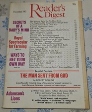 READER’S DIGEST MAGAZINE. Vintage. 1983 December.