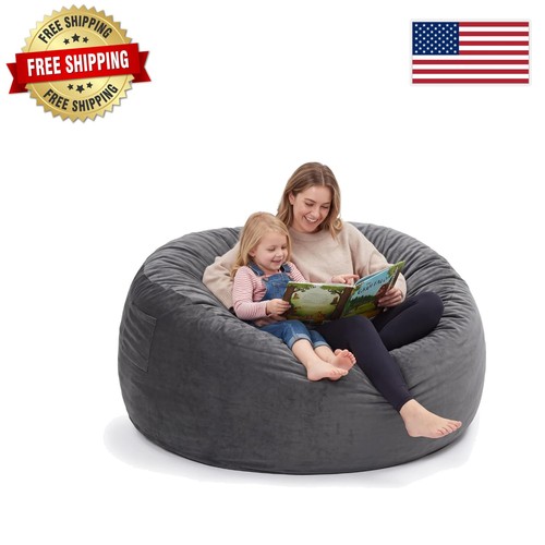 4ft memory foam bean bag - memory, chair
