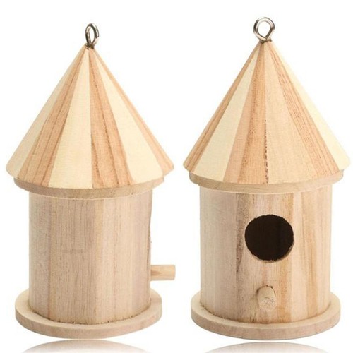 Wooden bird house for - wooden,