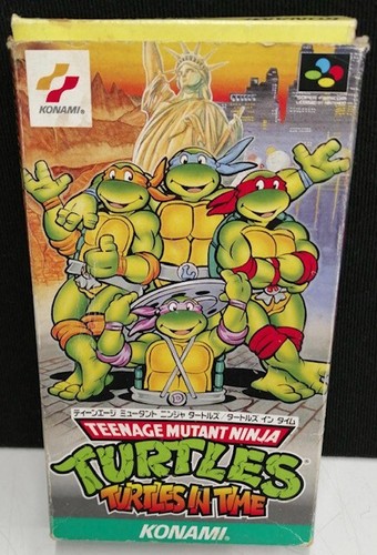 Tmnt turtles time super - in,