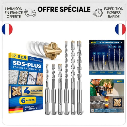 Forets sds plus béton - forets,