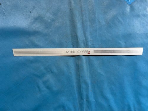 Mini cooper side skirt - side, trim