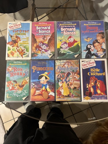Vhs lot cassettes - cassettes, walt