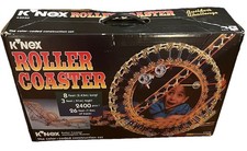 K'NEX Roller Coaster Open Box Model Number 63030 Vintage 1995 Complete Set