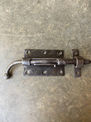 Ancien gros verrou fer pour - verrou,