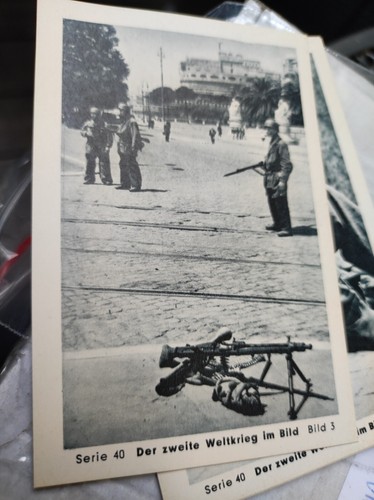 Ww2 carte photo rome 10 - carte,