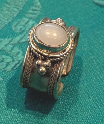 Beau bague argent tibétain - bague, en