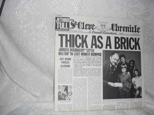 Jethro tull thick as a - tull,