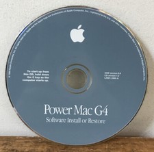 Vintage 1999 Power Mac G4 Software Install or Restore CD Disc SSW 8.6 OS 8