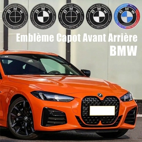 Emblème bmw fibre - fibre, carbone