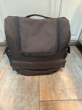 Harley Davidson By SAC Sissy Bar Black Canvas Luggage Travel Bag, Large 19x16x12