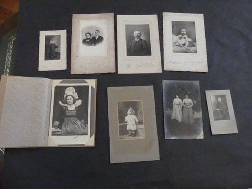Lot photos anciennes - de,
