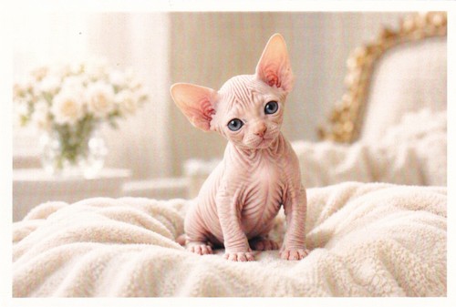 Carte postale chat - postale,