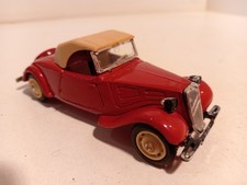 Eligor toy Citroen Traction 1938 convertible closed red hood beige 1/43 BE