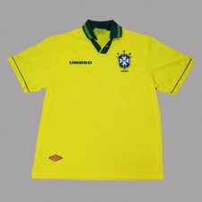 BRASILE UMBRO JERSEY SHIRT ORIGINAL HOME JERSEY SHIRT 1993-1994