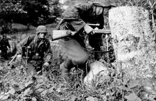 WW2 Photo German Sniper Team 98K Mauser WWII Germany  World War Two Wehrmacht 