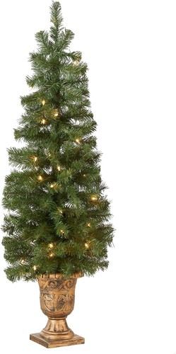 4ft pre lit - pre-lit, spruce