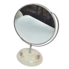 ANCIEN MIROIR DOUBLE FACE ROND