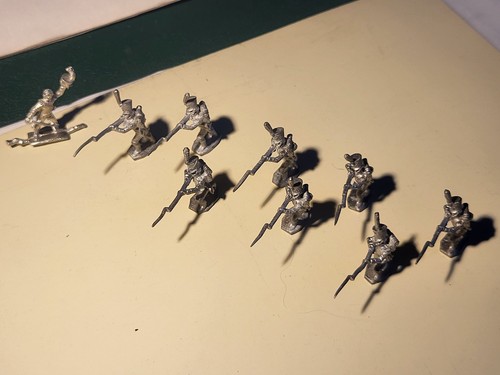 Soldats anglais métal