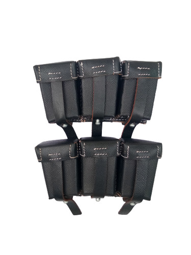 Set pochette cuir triple - set,